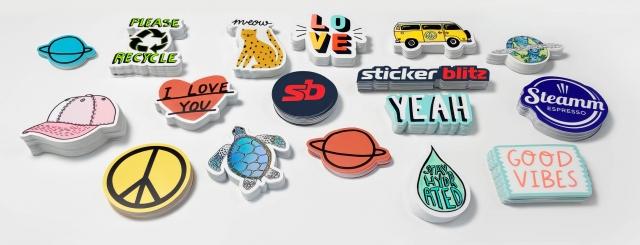 Custom Circular Stickers and Labels